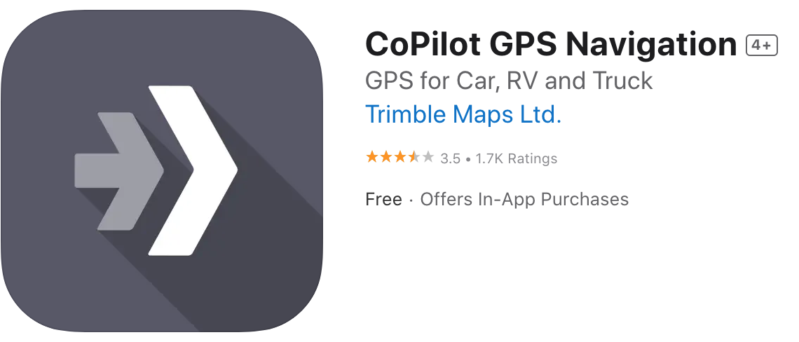 CoPilot Truck GPS
